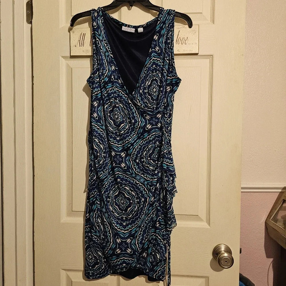 Ny&co geometric print dress - Picture 3 of 5